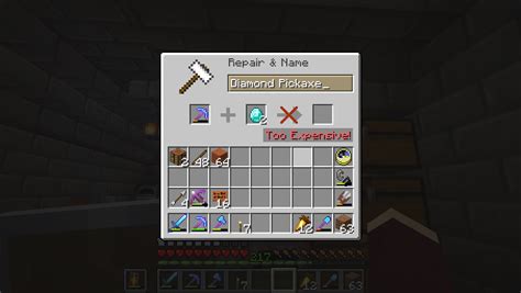 how to repair a pickaxe in minecraft and why you should always keep your tools sharp